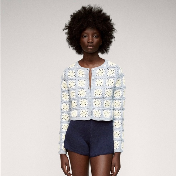 Zara | Sweaters | Zara Crochet Cardigan 